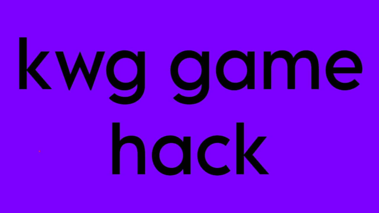 Detail view of kwg game hack 